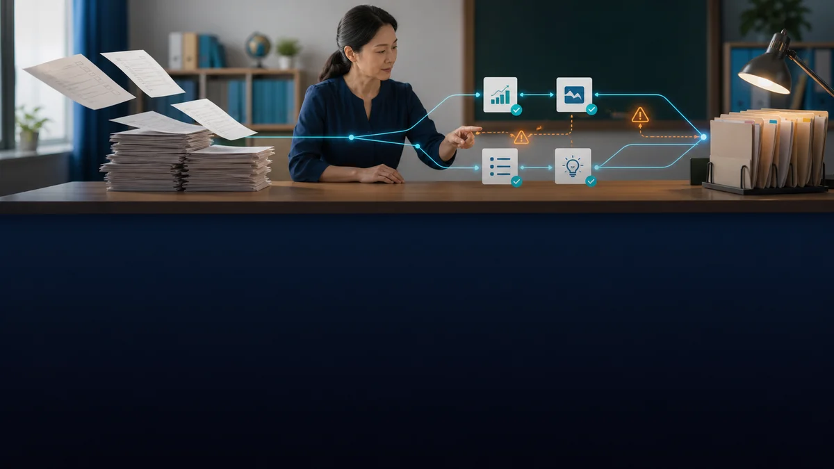 批量处理作业时，AI 应该先整理证据